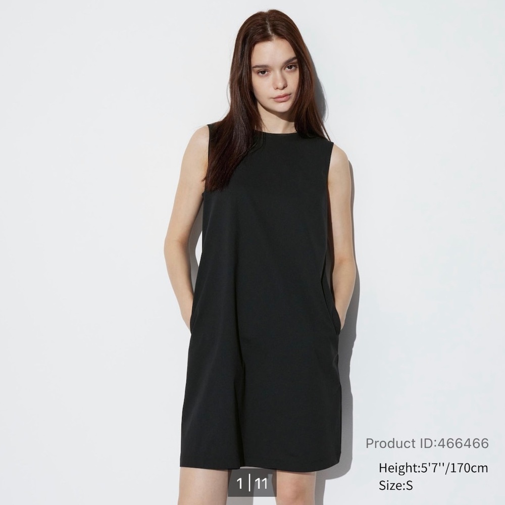 Uniqlo Ultra Stretch AlRism Sleeveless Mini Dress